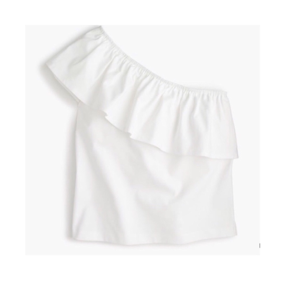5/$50 JCrew • One-shoulder top